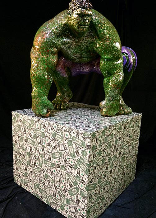 HULK POLLOCK LE GARDIEN DU TRESOR